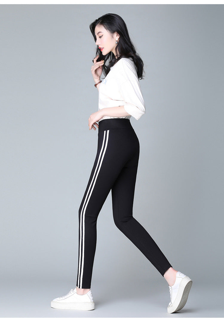 Fiorella Montclair | High-Waist Slim Trousers For Women