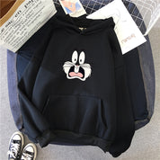 Mathieu Chevalier | Cartoon Print Hoodie For Unisex