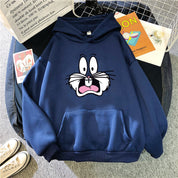 Mathieu Chevalier | Cartoon Print Hoodie For Unisex