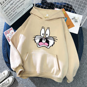 Mathieu Chevalier | Cartoon Print Hoodie For Unisex