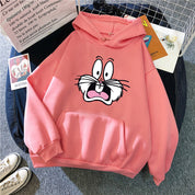Mathieu Chevalier | Cartoon Print Hoodie For Unisex