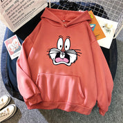 Mathieu Chevalier | Cartoon Print Hoodie For Unisex