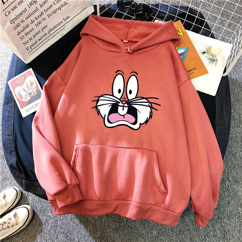 Mathieu Chevalier | Cartoon Print Hoodie For Unisex