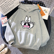 Mathieu Chevalier | Cartoon Print Hoodie For Unisex