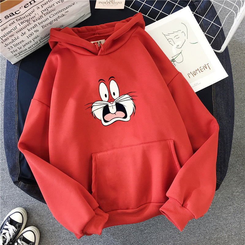 Mathieu Chevalier | Cartoon Print Hoodie For Unisex