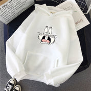 Mathieu Chevalier | Cartoon Print Hoodie For Unisex
