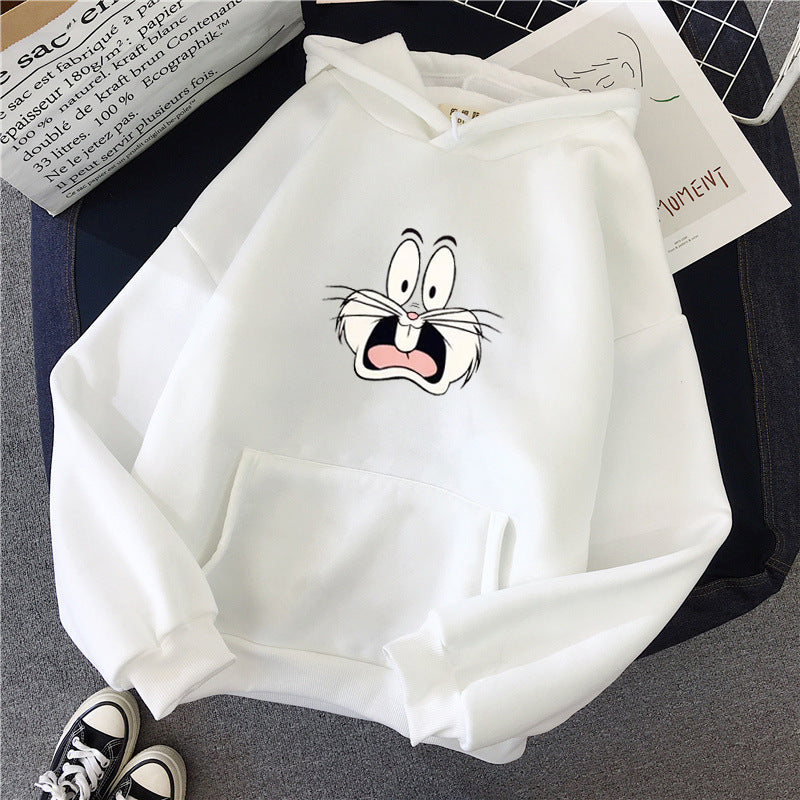 Mathieu Chevalier | Cartoon Print Hoodie For Unisex