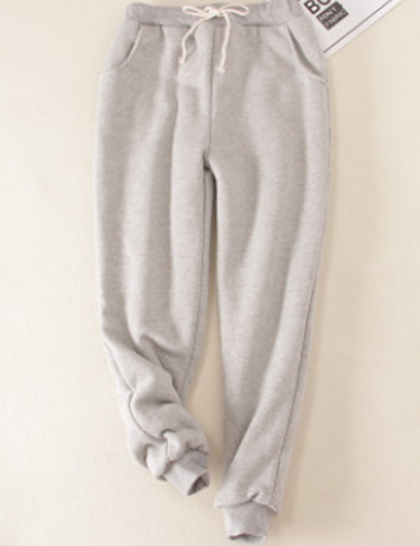 Margot Fennimore | Lamb Fleece Lined Jogger Pants For Women