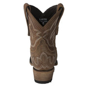Roxane Belmont | Red Cowboy Boots With Embroidered Stitching For Women