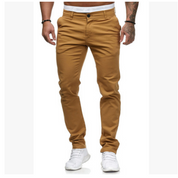 Lyle Langcombe | Slim Fit Stretch Chino Pants For Men