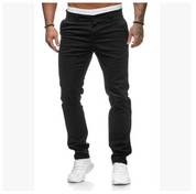 Lyle Langcombe | Slim Fit Stretch Chino Pants For Men