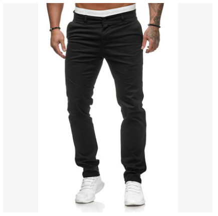 Lyle Langcombe | Slim Fit Stretch Chino Pants For Men