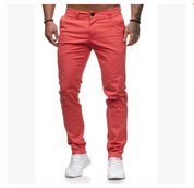 Lyle Langcombe | Slim Fit Stretch Chino Pants For Men