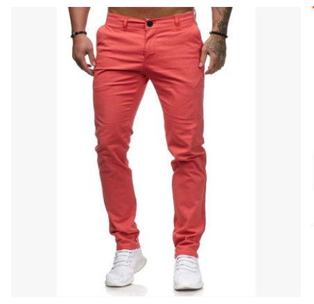 Lyle Langcombe | Slim Fit Stretch Chino Pants For Men