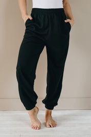 Stephanie Duval | High Waist Jogger Sweatpants For Women