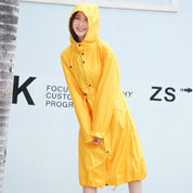 Miriam Stellvane | Printed Waterproof Hooded Raincoat For Women