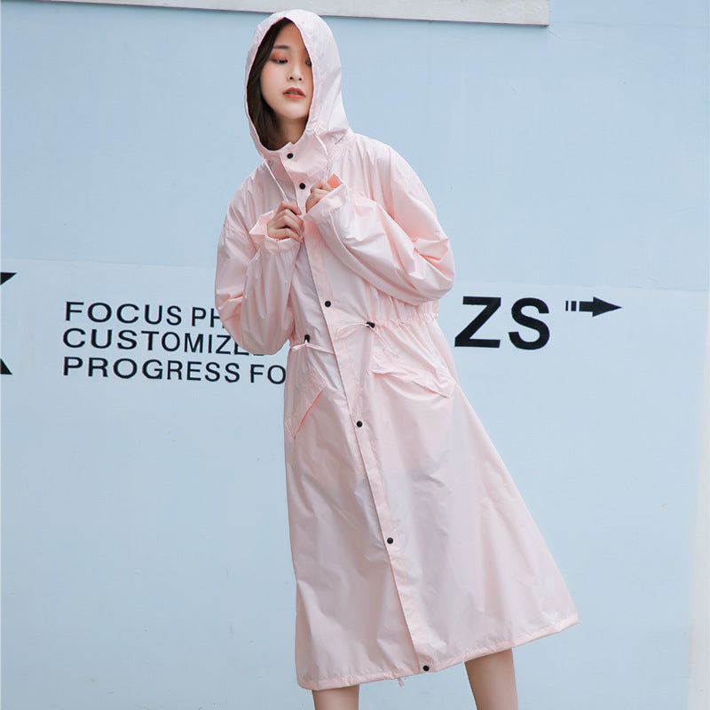 Miriam Stellvane | Printed Waterproof Hooded Raincoat For Women