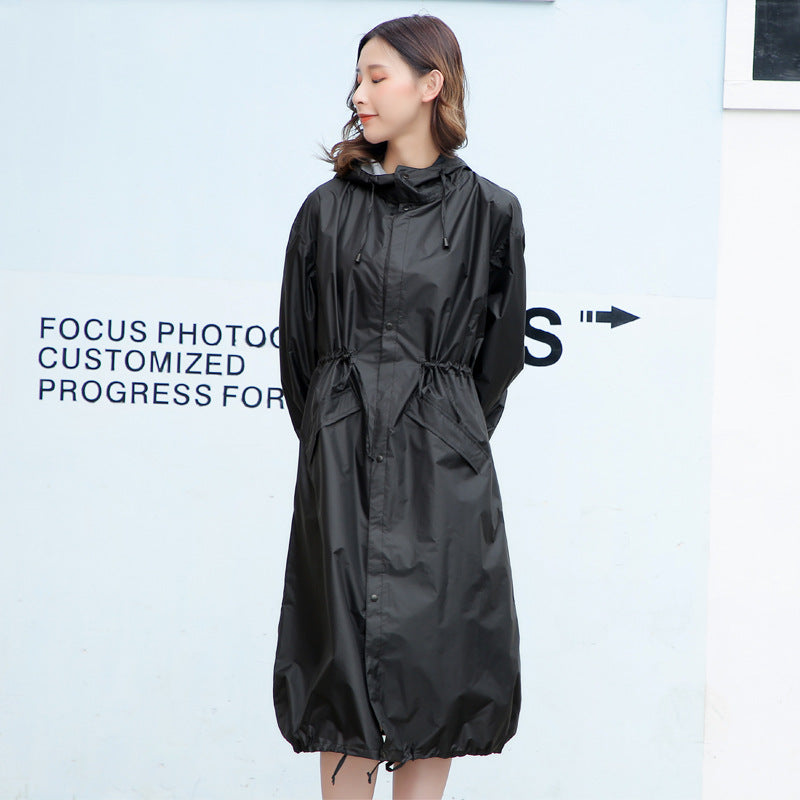 Miriam Stellvane | Printed Waterproof Hooded Raincoat For Women