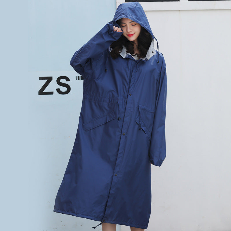 Miriam Stellvane | Printed Waterproof Hooded Raincoat For Women
