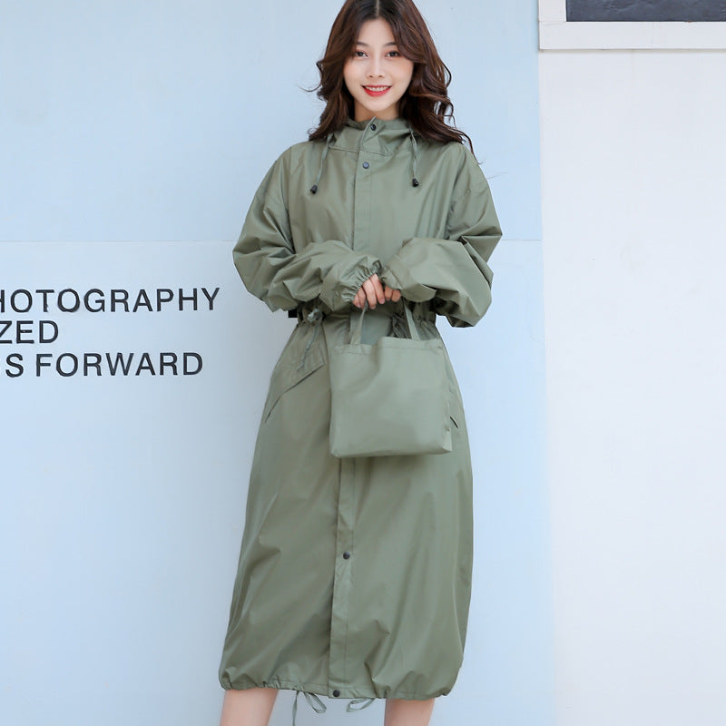 Miriam Stellvane | Printed Waterproof Hooded Raincoat For Women
