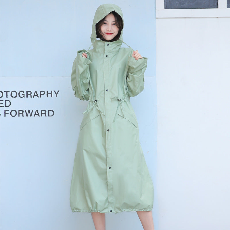 Miriam Stellvane | Printed Waterproof Hooded Raincoat For Women
