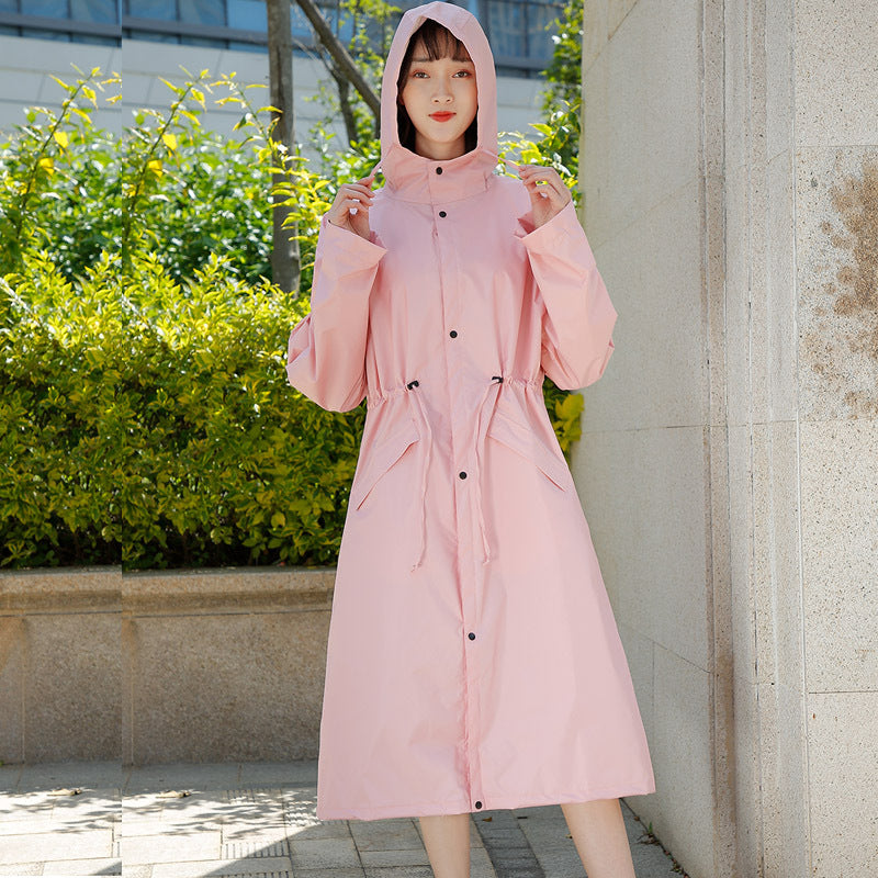Miriam Stellvane | Printed Waterproof Hooded Raincoat For Women