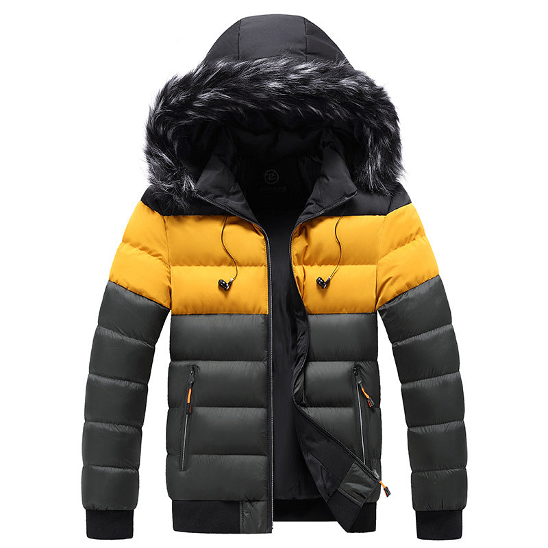 Bennett Calloway | Color Block Puffer Jacket For Men