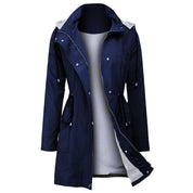 Daphne Winslow | Women's Hooded Windbreaker Raincoat