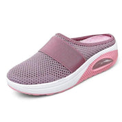 Isabella Moreau | Mesh Platform Slide Sneakers For Women