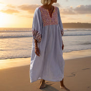 Serena Calloway | Green Boho Maxi Dress For Women