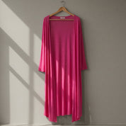 Pauline Wrenthorpe | Long Open-Front Cardigan For Women