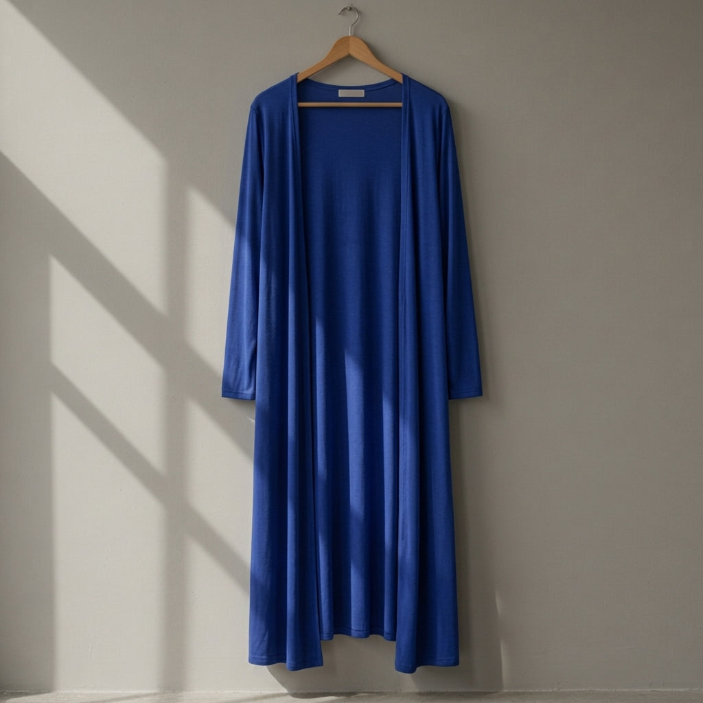 Pauline Wrenthorpe | Long Open-Front Cardigan For Women