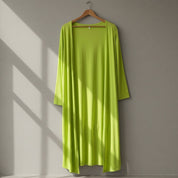 Pauline Wrenthorpe | Long Open-Front Cardigan For Women