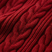 Edmund Fairclough | Cable Knit Zip-Up Cardigan For Women
