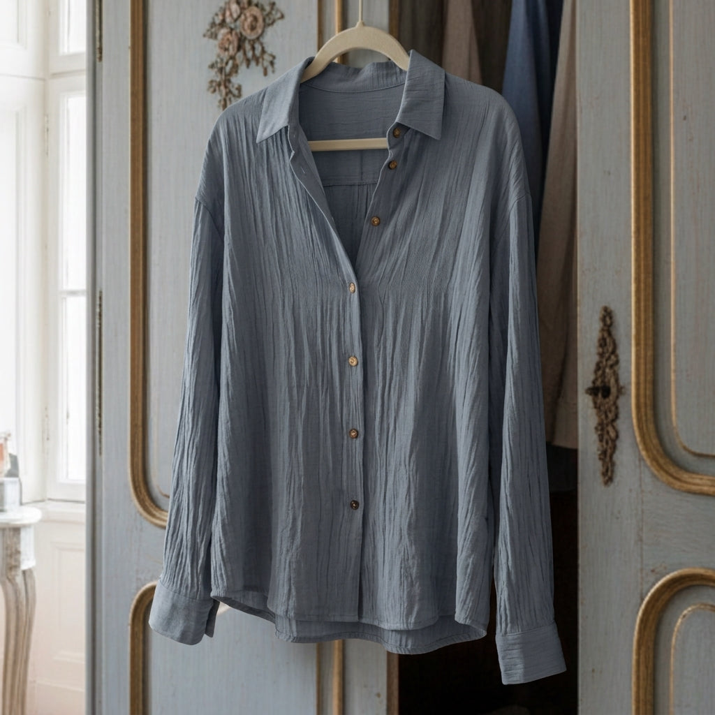 Théa Blanchard | Oversized Button-Down Shirt For Women