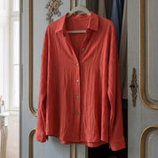 Théa Blanchard | Oversized Button-Down Shirt For Women