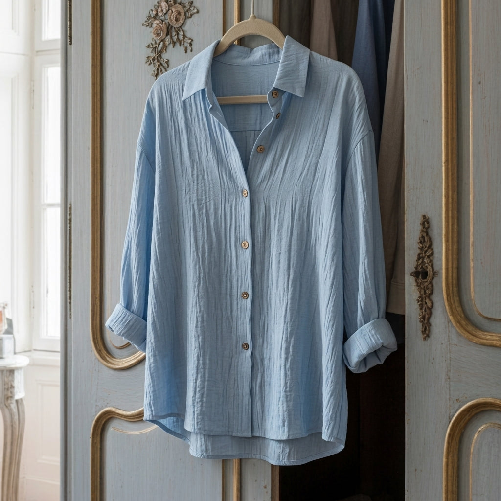 Théa Blanchard | Oversized Button-Down Shirt For Women
