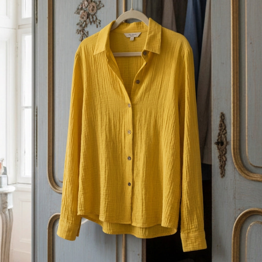 Théa Blanchard | Oversized Button-Down Shirt For Women