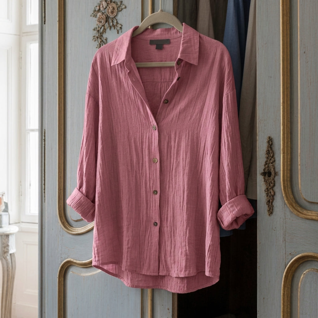 Théa Blanchard | Oversized Button-Down Shirt For Women
