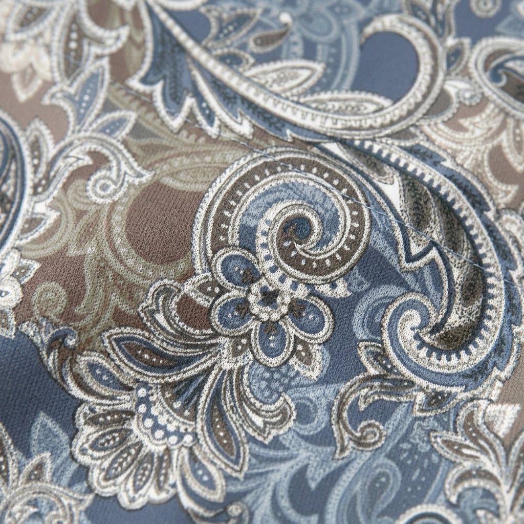 Petra Villeneuve | Paisley Print Long Sleeve Top For Women