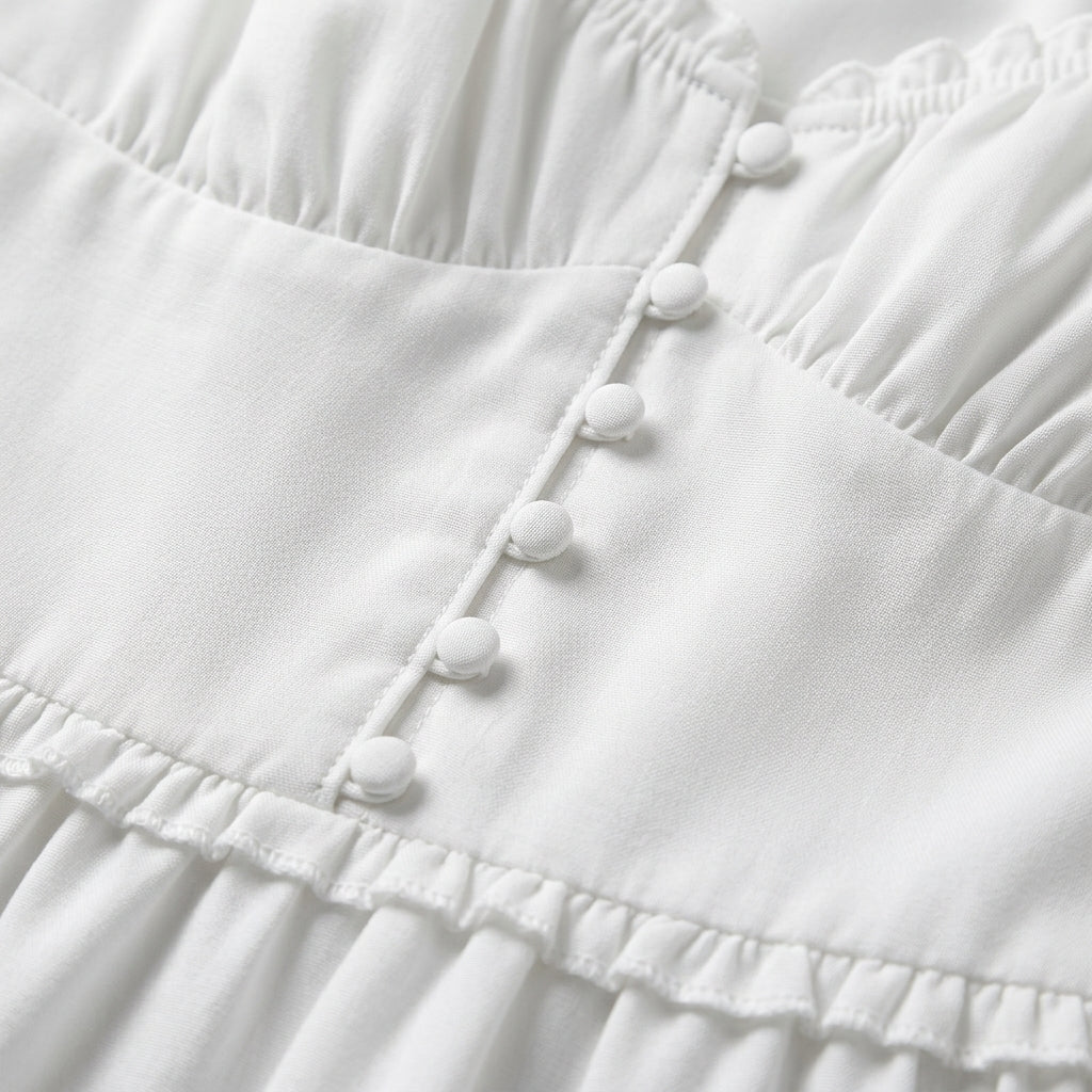 Beatrice Calloway | Ruffle Hem Midi Dress For Women