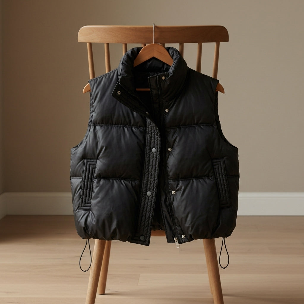 Théoline Vaubert | Sleeveless Puffer Vest For Women