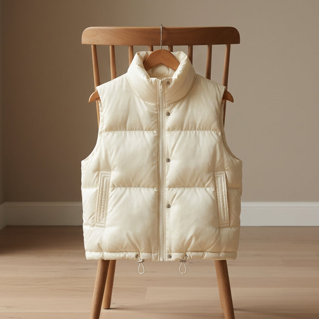 Théoline Vaubert | Sleeveless Puffer Vest For Women