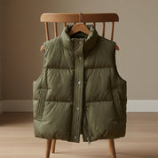 Théoline Vaubert | Sleeveless Puffer Vest For Women