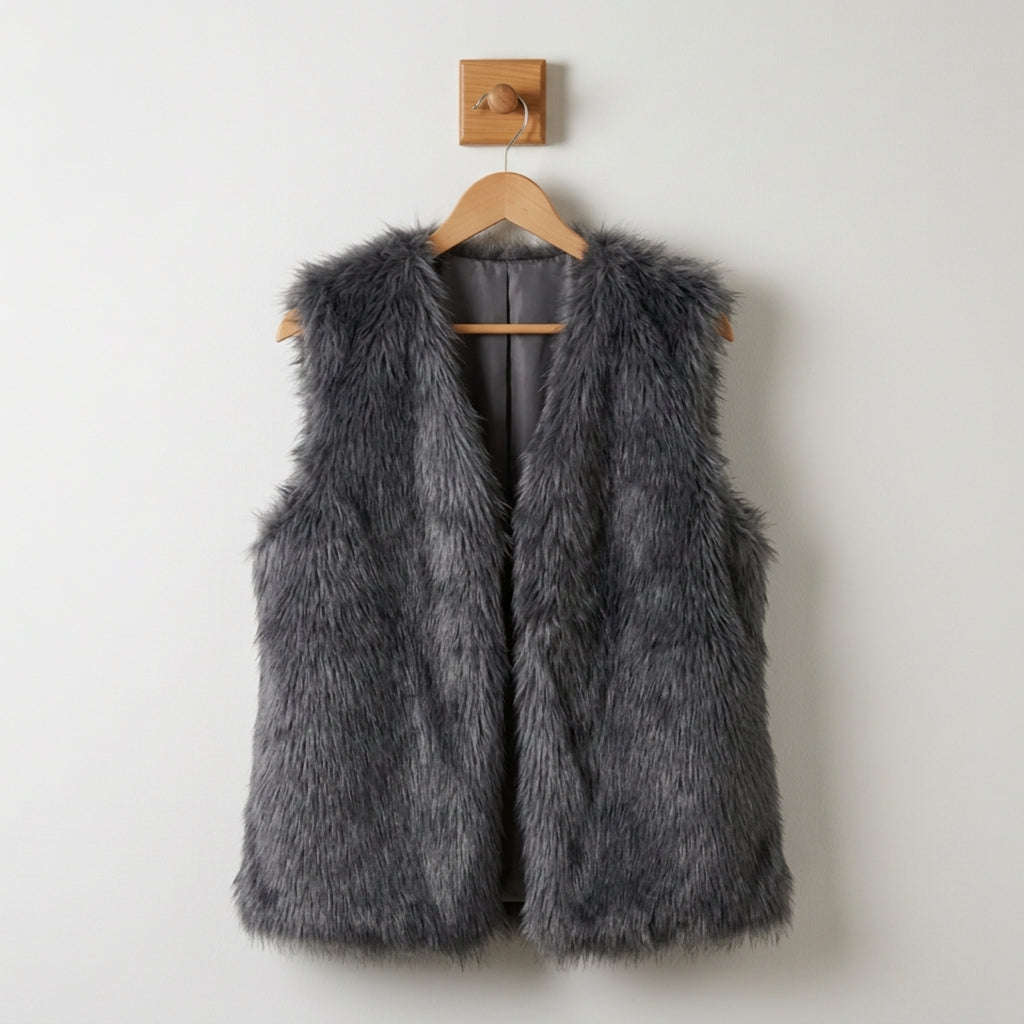 Alessandra Beaurivale | Faux Fur Gilet For Women