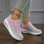 Camille Reston | Black Platform Sneakers For Women