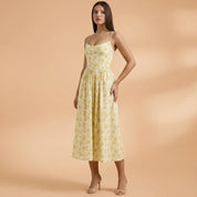 Isabelle Sorrento | Floral Midi Dress For Women