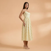 Isabelle Sorrento | Floral Midi Dress For Women