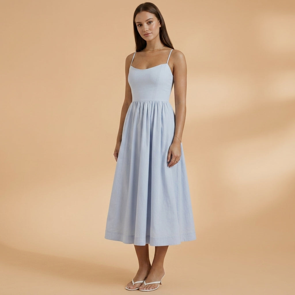 Isabelle Sorrento | Floral Midi Dress For Women