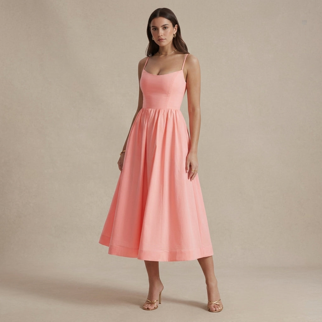 Isabelle Sorrento | Floral Midi Dress For Women